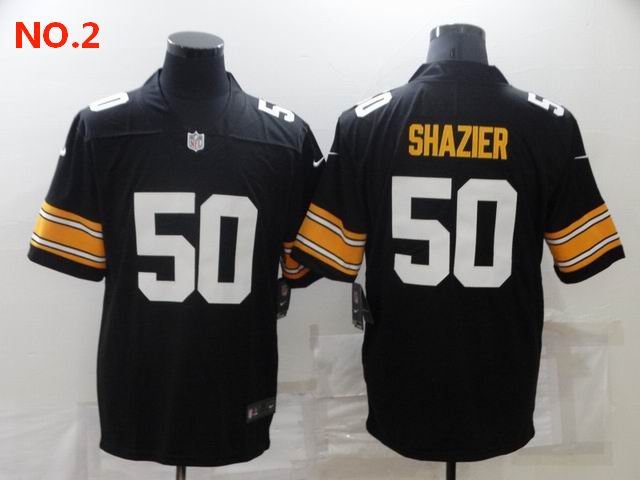 Men's Pittsburgh Steelers #50 Ryan Shazier Jersey NO.2;